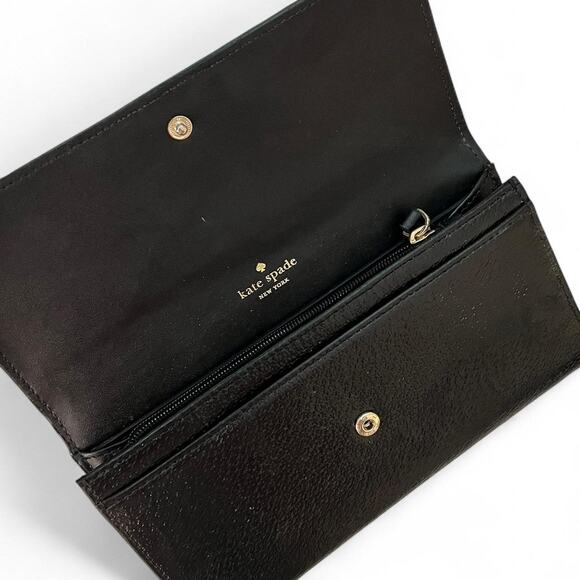 Kate spade black wallet - Picture 2 of 5